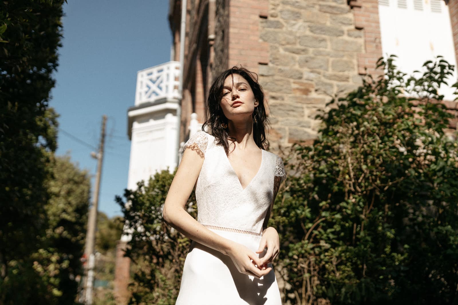 5 Robe De Mariee Dentelle Soie Made In France  Collection 2021  Armine C